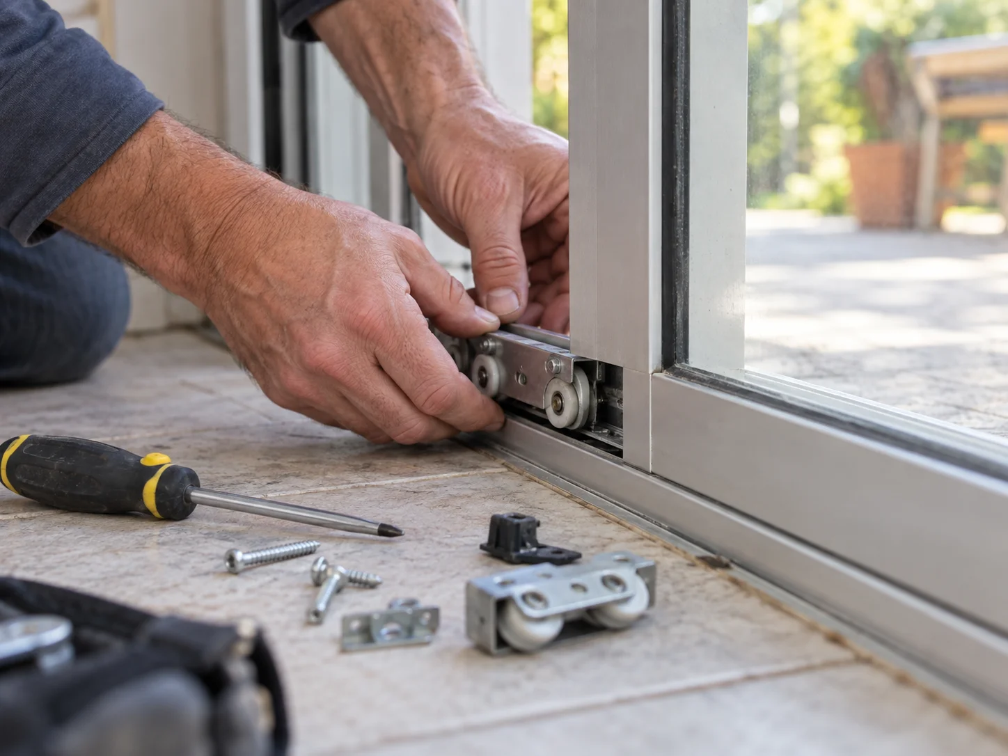 Comparing sliding door frame materials